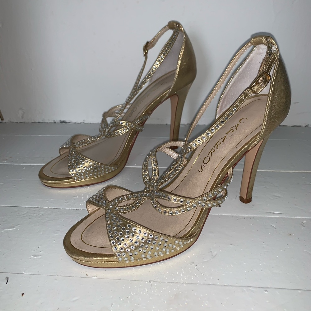 Gold heels